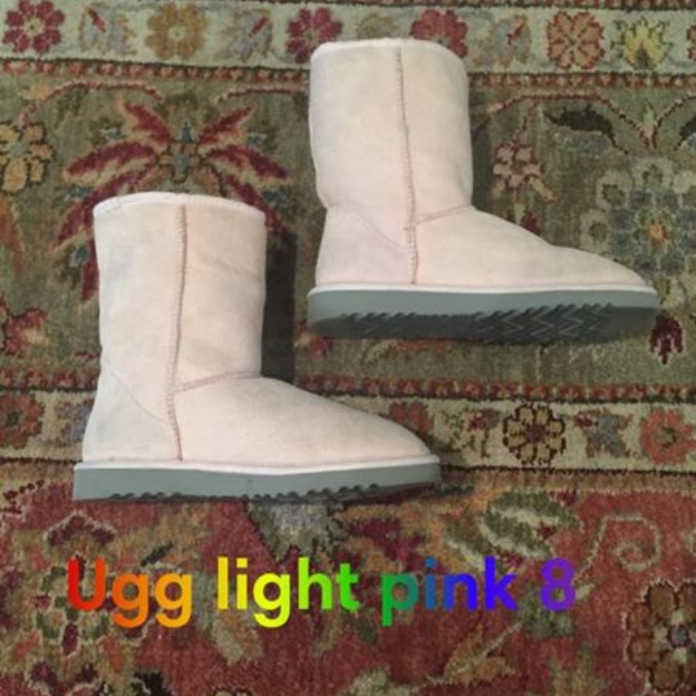 Ugg Women's Light Pink Boots Size 8